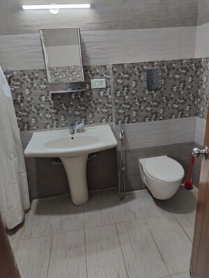 Bathroom in 3 BHK Builder Floor at Cooke Town – for Rent