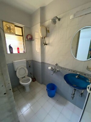 Bathroom in 1 BHK Apartment at Acme Amay, Goregaon East – for Rent