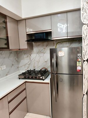 Kitchen in 1 BHK Apartment at Thane West – for Rent