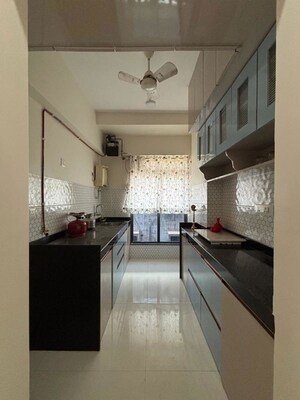 Kitchen in 1 BHK Apartment at Sahyadri Chs Jay Parakash Nagar, Goregaon East – for Rent