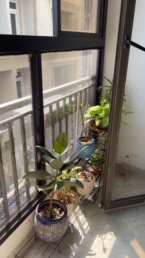 Balcony in 3 BHK Apartment at Parth Palace, Patrakar Colony – for Sale