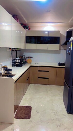 Kitchen in 3 BHK Apartment at Parth Palace, Patrakar Colony – for Sale