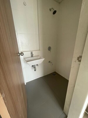 Bathroom in 3 BHK Apartment at Godrej Emerald, Ghodbunder Road – for Rent