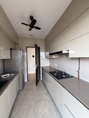 Kitchen in 2 BHK Apartment at Hiranandani Atlantis, Powai – for Rent