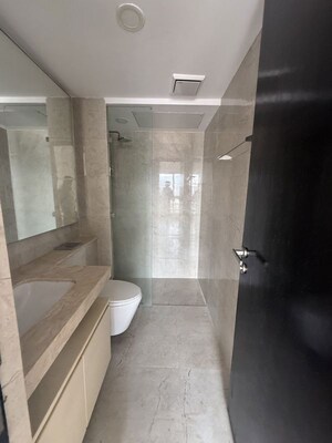 Bathroom in 2 BHK Apartment at Hiranandani Atlantis, Powai – for Rent