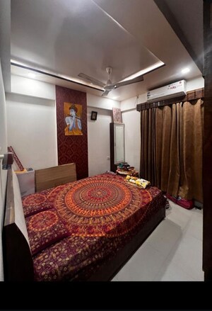 Bedroom in 2 BHK Apartment at Pimple Saudagar – for Rent