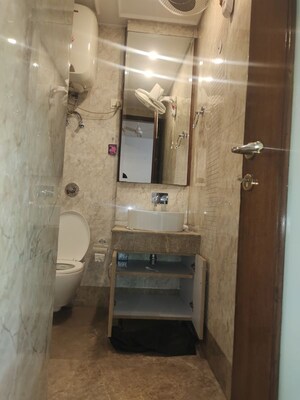 Bathroom in 4 BHK Builder Floor at New Friends Colony – for Rent