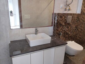 Bathroom in 3 BHK Builder Floor at Kailash Colony – for Rent