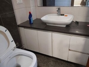 Bathroom in 3 BHK Builder Floor at Kailash Colony – for Rent