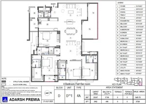 4 BHK Apartment For Sale in Prestige Brooklyn Heights, Jp Nagar