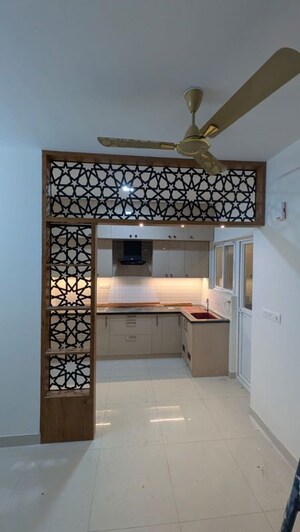 Kitchen in 2 BHK Apartment at Adarsh Greens, Kogilu – for Rent
