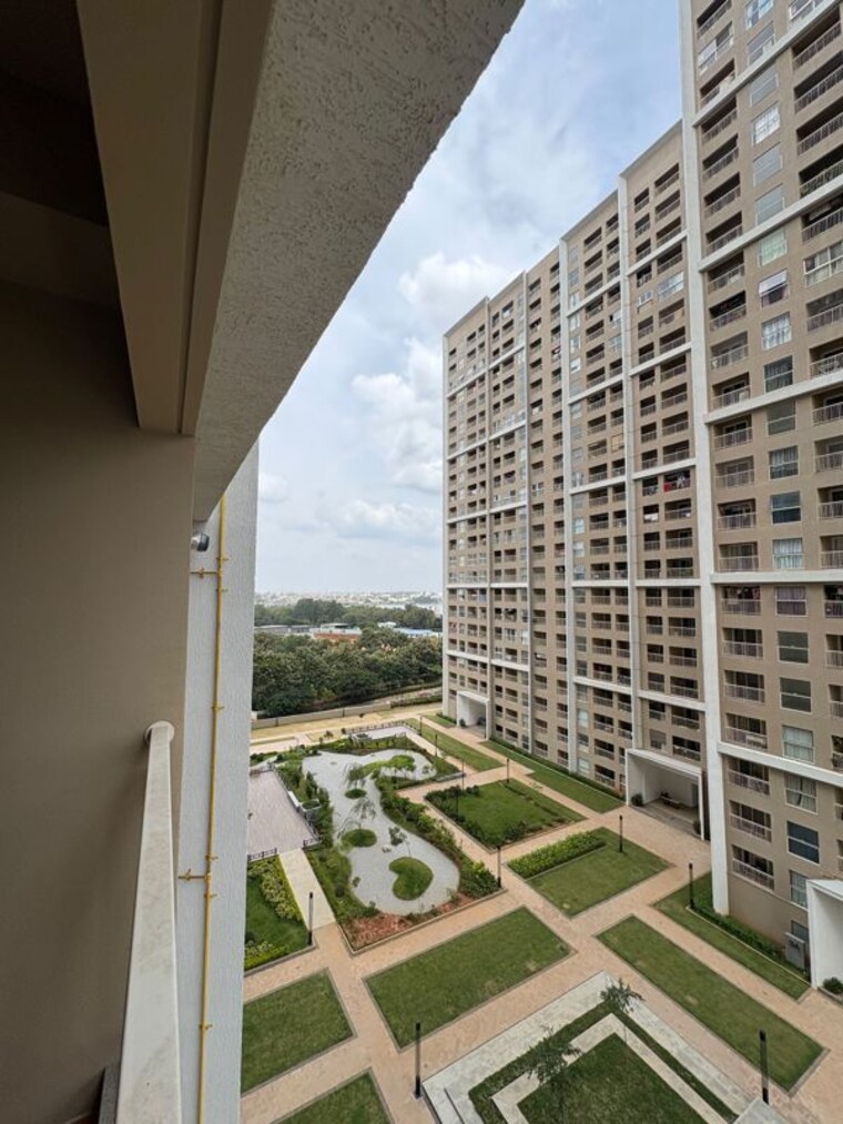 Balcony, sobha-dream-gardens 1 Bedroom 678 Sq.Ft. Apartment In Thanisandra Main Road Bangalore 10734513