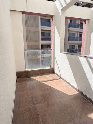 Balcony in 2 BHK Apartment at Raheja Vistas Phase II, Mohammadwadi – for Rent