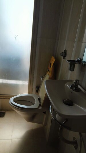 Bathroom in 2 BHK Apartment at Fairmont Palazo, Santacruz East – for Rent