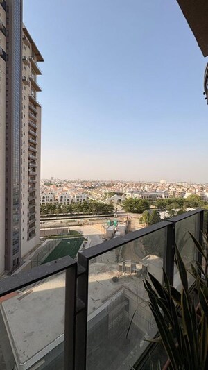 Balcony in 3.5 BHK Apartment at Shalimar Belvedere Court, Gomti Nagar – for Sale