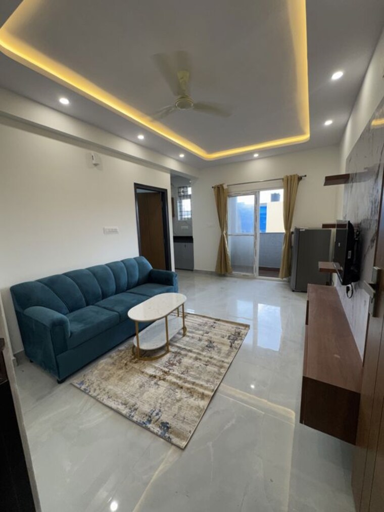 Living Room, ashwini layout 1 RK 450 Sq.Ft. Builder Floor In Ashwini Layout Bangalore 10734697