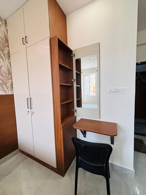 Furnished Amenities in 1 BHK Builder Floor at Ashwini Layout – for Rent