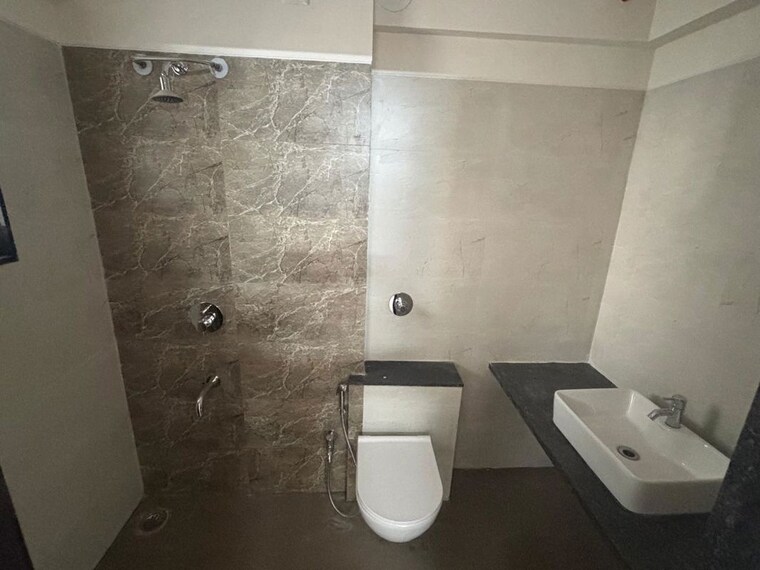 Bathroom, gini-vivante 3 Bedroom 1005 Sq.Ft. Apartment In Kiwale Pune 10734756