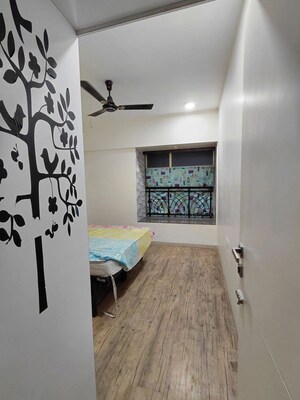 Bedroom in 2 BHK Apartment at Jasmine Tower, Vasant Vihar – for Rent