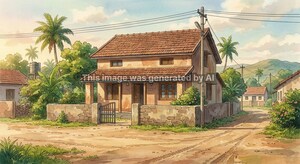  Independent House – Exterior View View at Periyapatna - for Sale