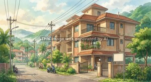  Apartment – Exterior View View at Shirdhon - for Sale