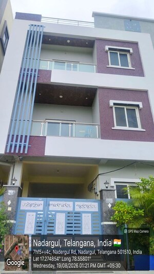  Independent House – Exterior View View at Chevella - for Sale