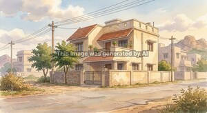  Independent House – Exterior View View at Godumakunta - for Sale