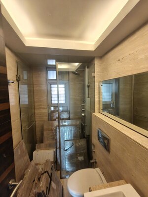Attached Bathroom in 2 BHK Apartment at Raheja Atlantis, Lower Parel – for Sale