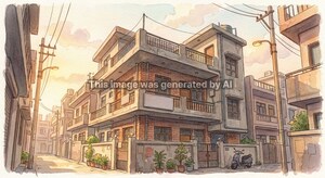  Apartment – Exterior View View at Budh Nagar - for Sale