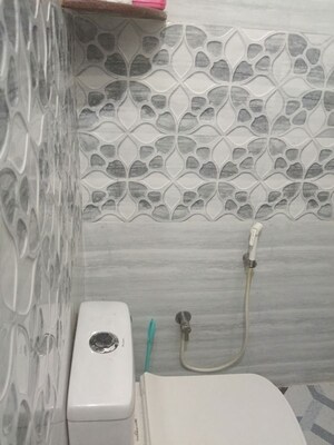 Bathroom in 2 BHK Builder Floor at Sector 15 – for Rent