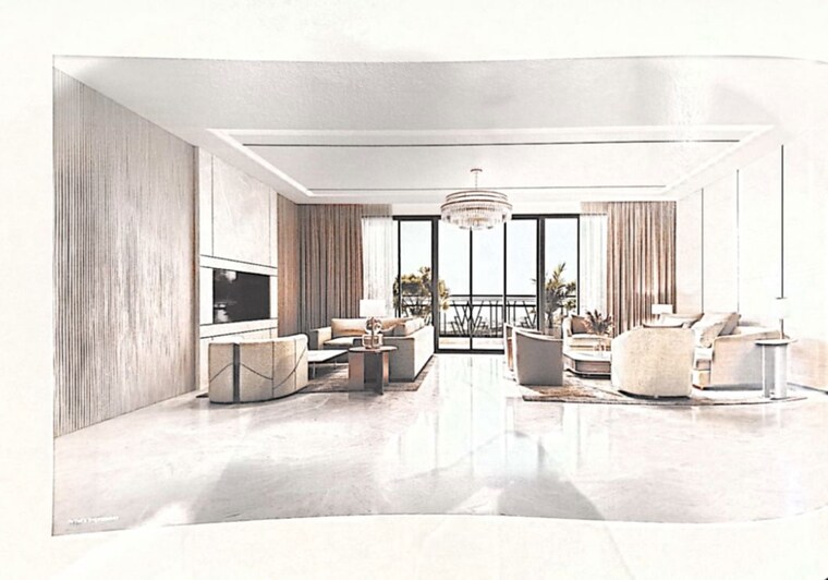 Living Room, ace-arte 4 Bedroom 2614 Sq.Ft. Apartment In Sector 150 Noida 10734946