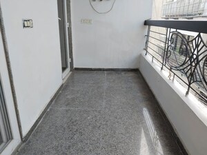 Balcony in 3 BHK Builder Floor at East Of Kailash – for Rent