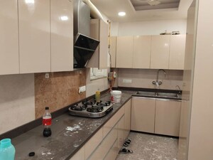 Kitchen in 3 BHK Builder Floor at East Of Kailash – for Rent