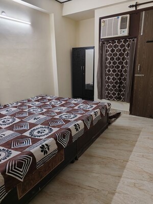 Bedroom in 1 BHK Builder Floor at Mehrauli – for Rent
