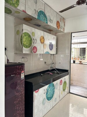 Kitchen in 2 BHK Apartment at Pharande Vaanya, Moshi – for Rent