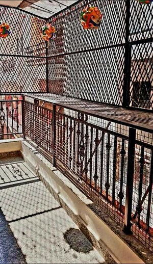 Balcony in 1 BHK Builder Floor at Mehrauli – for Rent