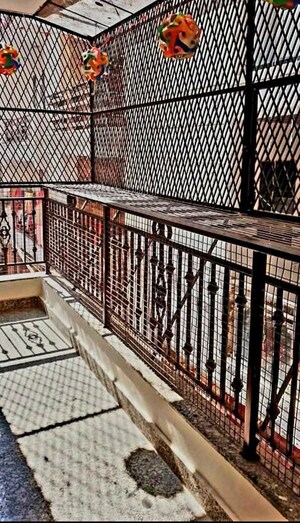 Balcony in 1 BHK Builder Floor at Mehrauli – for Rent