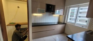 Kitchen in 3 BHK Apartment at Estella Maple Square, Kasavanahalli – for Rent