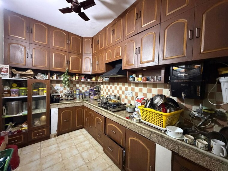 Kitchen, mehrauli 2 Bedroom 1100 Sq.Ft. Builder Floor In Mehrauli Delhi 10734989