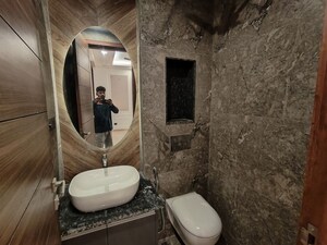 Bathroom in 3 BHK Apartment at Raj One Good Earth, Sector 71 – for Rent