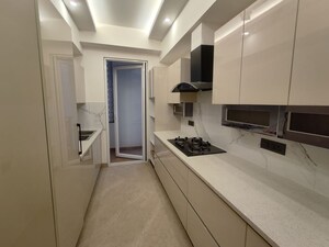 Kitchen in 3 BHK Apartment at Raj One Good Earth, Sector 71 – for Rent