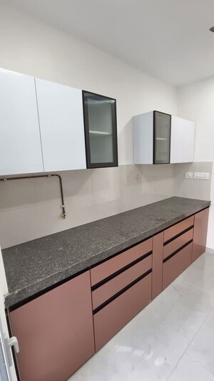 Kitchen in 2 BHK Apartment at Piramal Vaikunth, Balkum Pada – for Rent