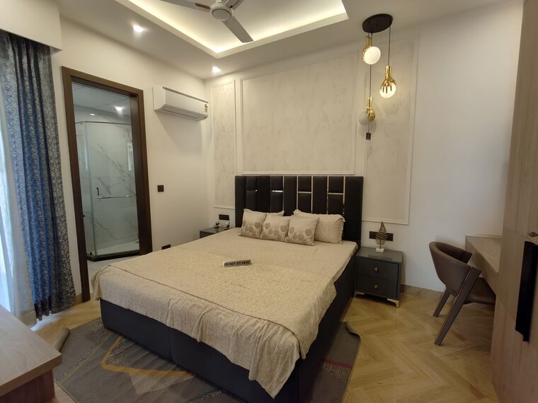 Bedroom, raj-one-good-earth 3 Bedroom 1616 Sq.Ft. Apartment In Sector 71 Gurgaon 10735011