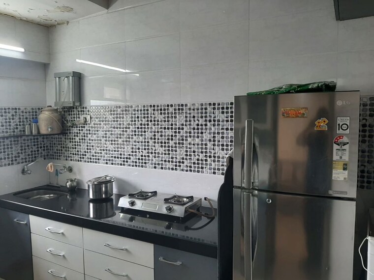 Kitchen, jinku-chs 1 Bedroom 550 Sq.Ft. Apartment In Kandivali West Mumbai 10735008