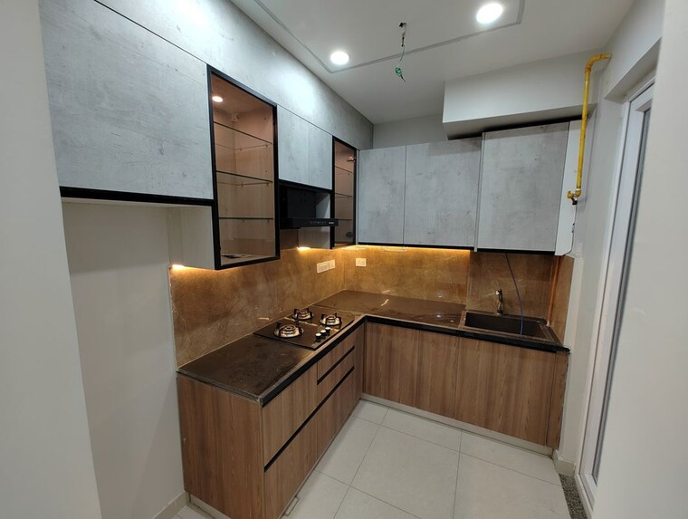 Kitchen, eldeco-live-by-the-greens 3 Bedroom 1404 Sq.Ft. Apartment In Sector 150 Noida 10735028