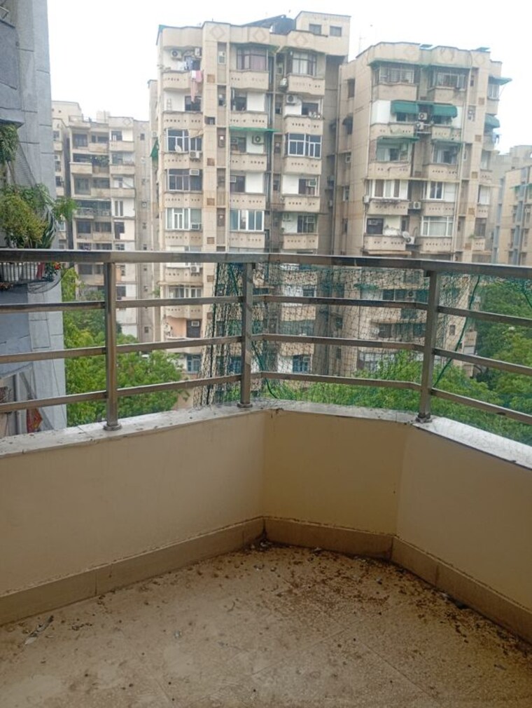 Balcony, sector 4 dwarka 2 Bedroom 1600 Sq.Ft. Apartment In Sector 4 Dwarka Delhi 10507558