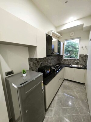 Kitchen in 1 BHK Independent House at Freedom Fighters Enclave – for Rent