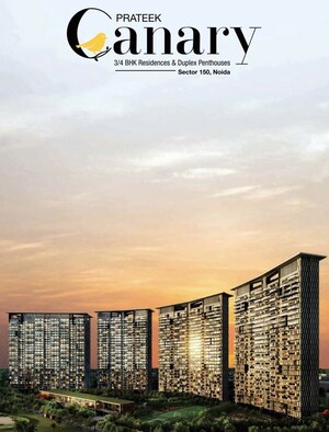 3 BHK Apartment – Exterior View View at Prateek Canary, Sector 150 - for Sale