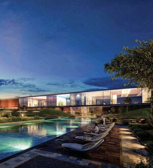 Swimming Pool in 4 BHK Apartment at Prateek Canary, Sector 150 – for Sale