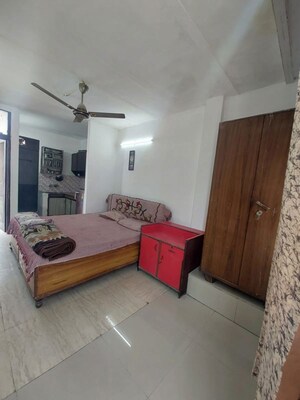 Living Room in 1 RK Builder Floor at Malviya Nagar – for Rent